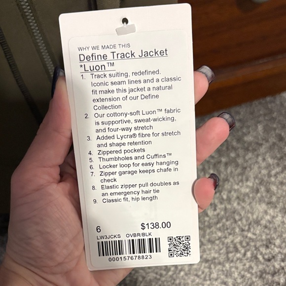 Lululemon Define Track Jacket Luon - Picture 2 of 6